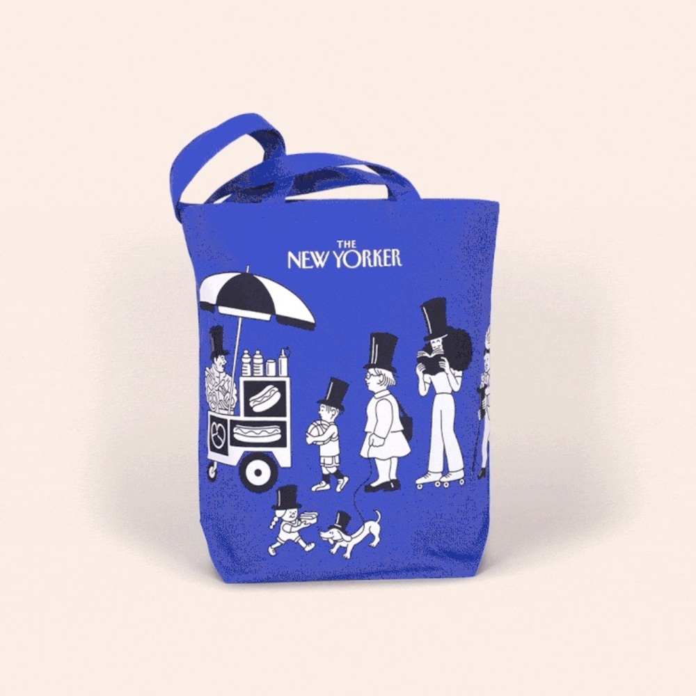 The New Yorker Magazine tote bag